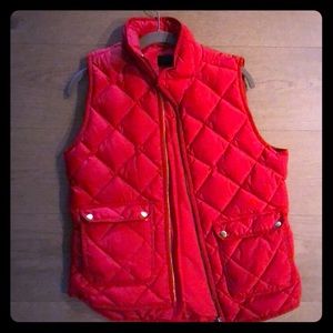 JCrew quilted vest.